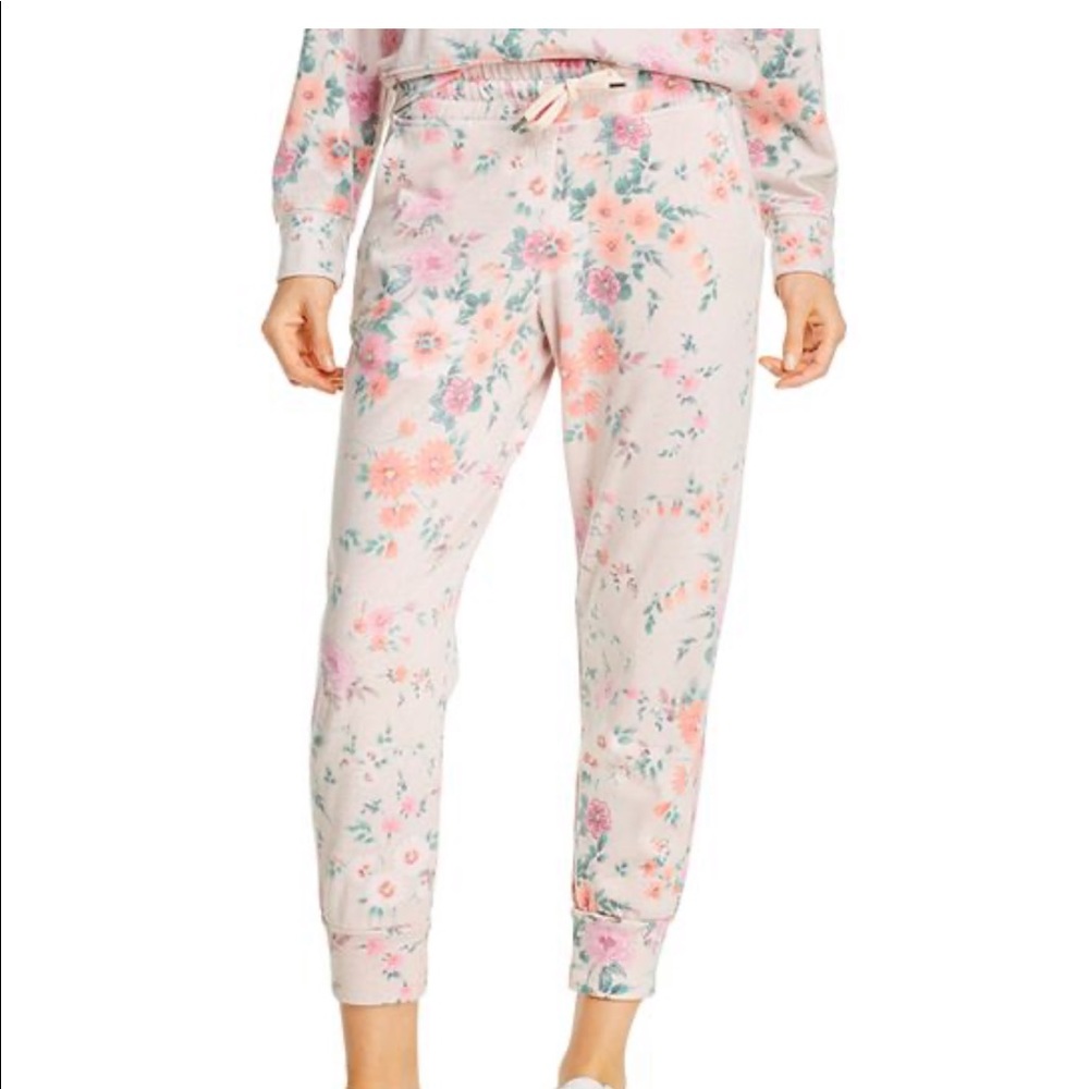 Sundry Floral Printed Joggers
